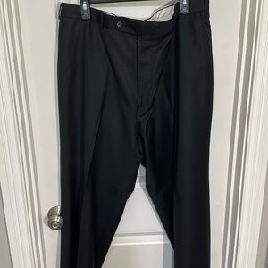 Samuelsohn flat front trouser black size 40/31